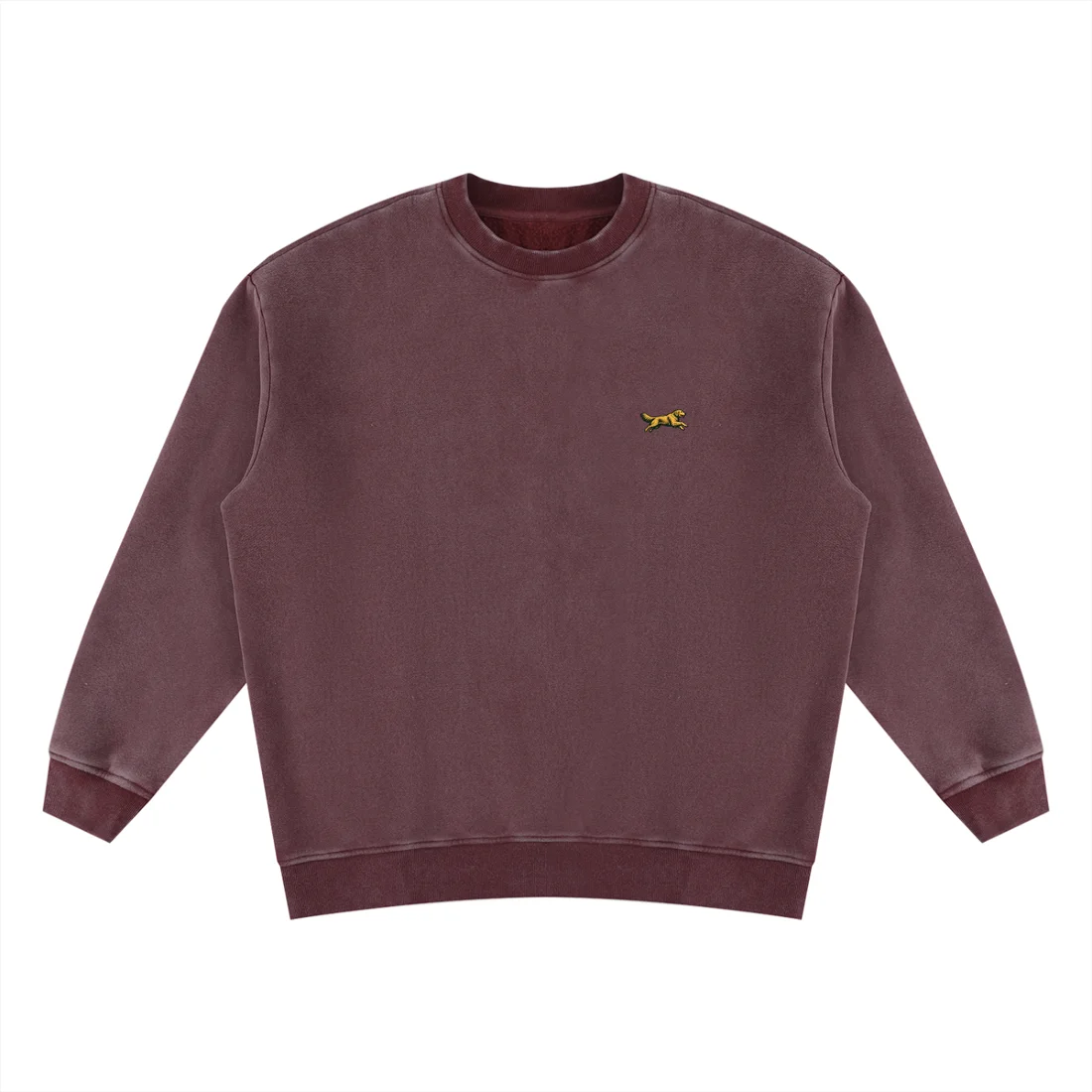 Wine crewneck, front