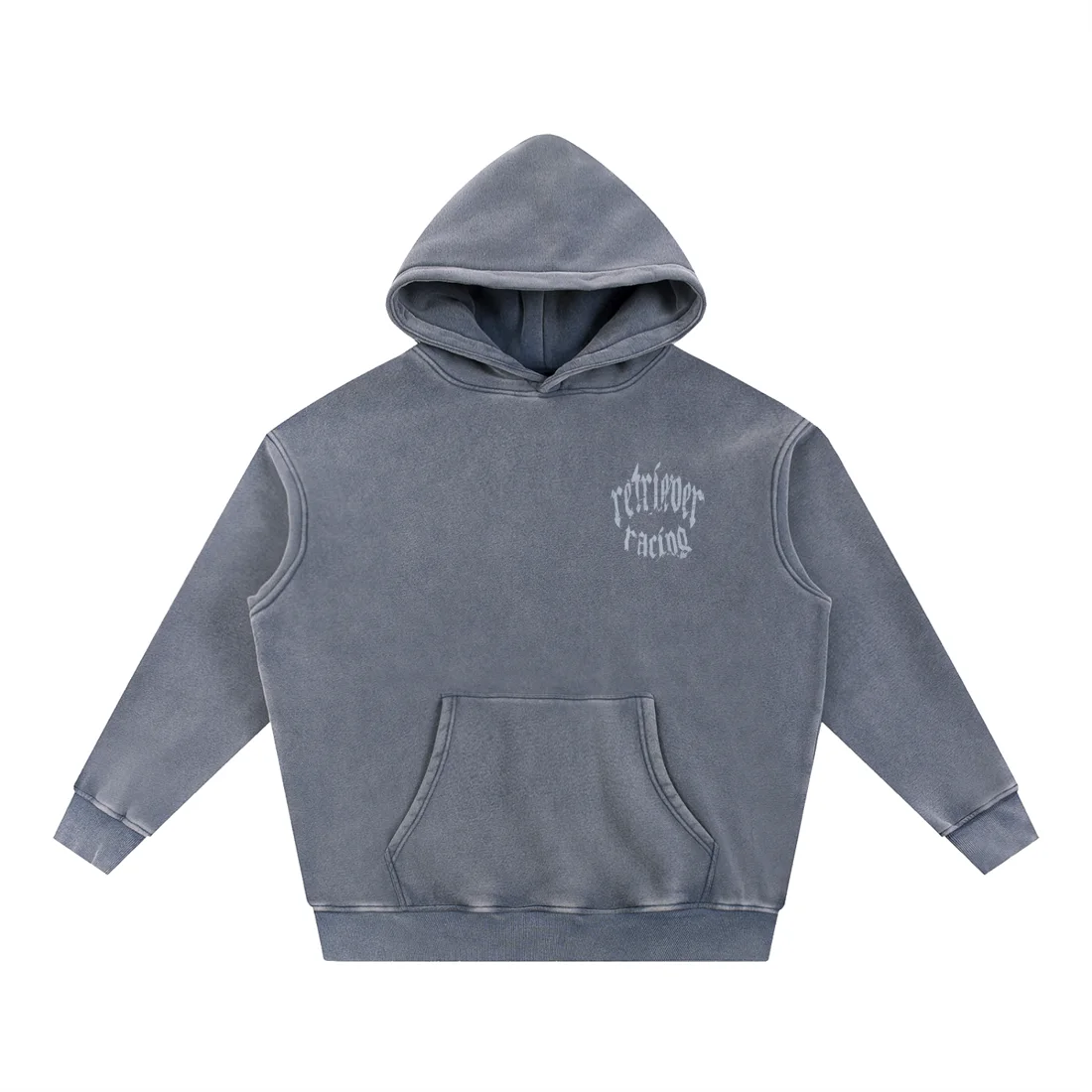 Royal blue sweatshirt, front